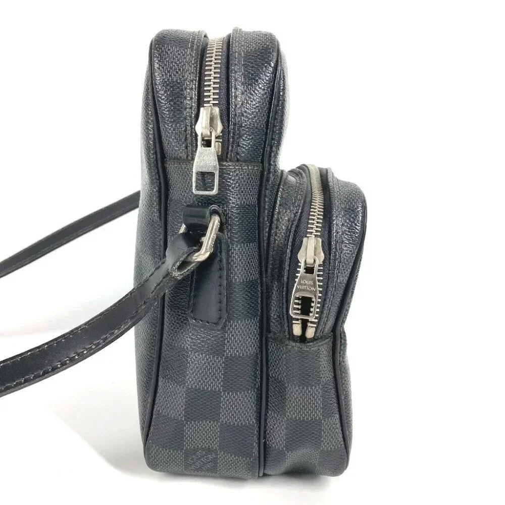 LOUIS VUITTON N41446 Damier Graphite Rem Crossbody bag Pochette Shoulder Bag